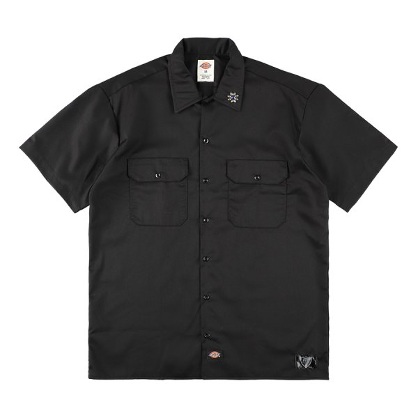 HTC HTC Dickies Short Sleeve Work Shirt #Flower Stone
