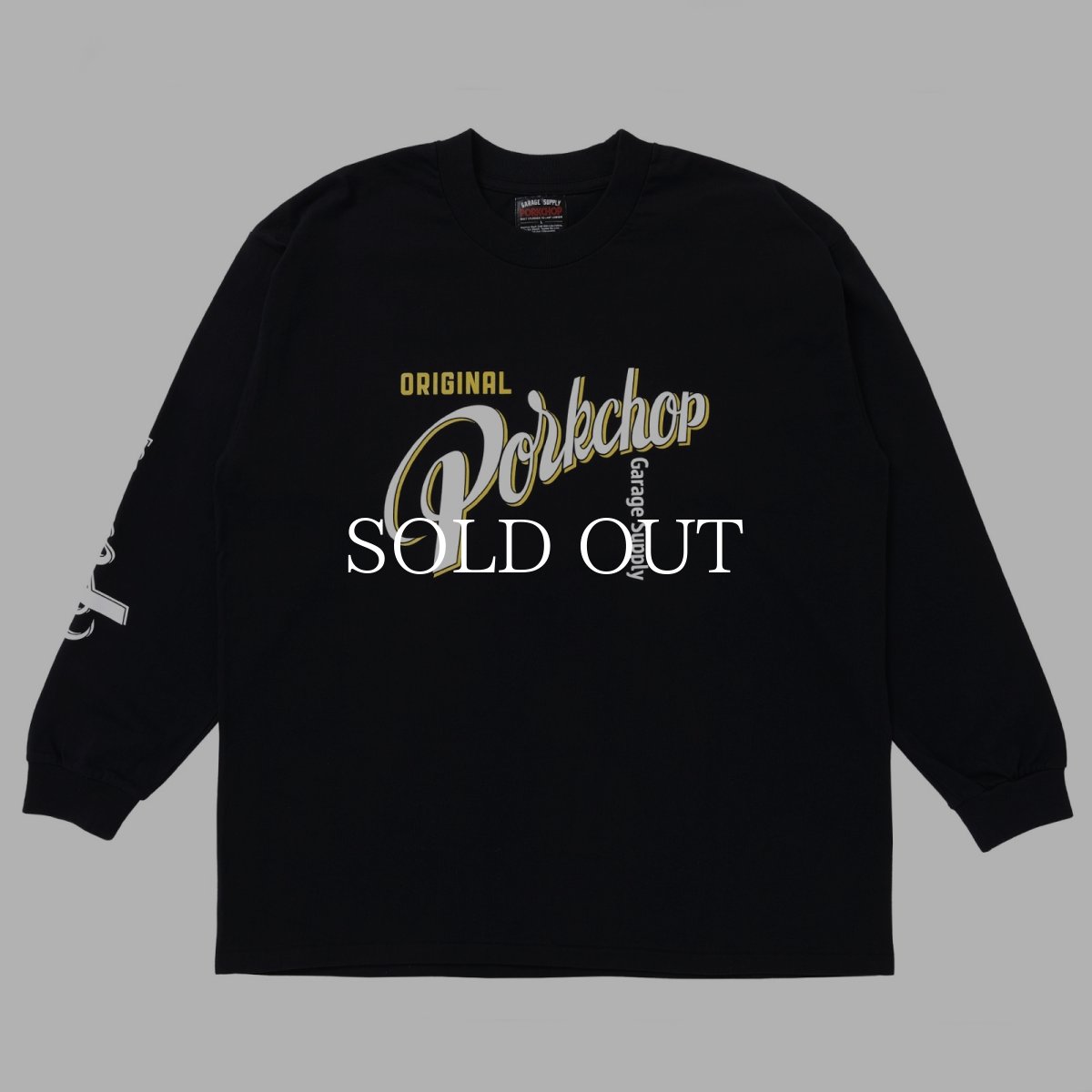 画像5: PORKCHOP GARAGE SUPPLY  CRS LOGO L/S TEE (5)