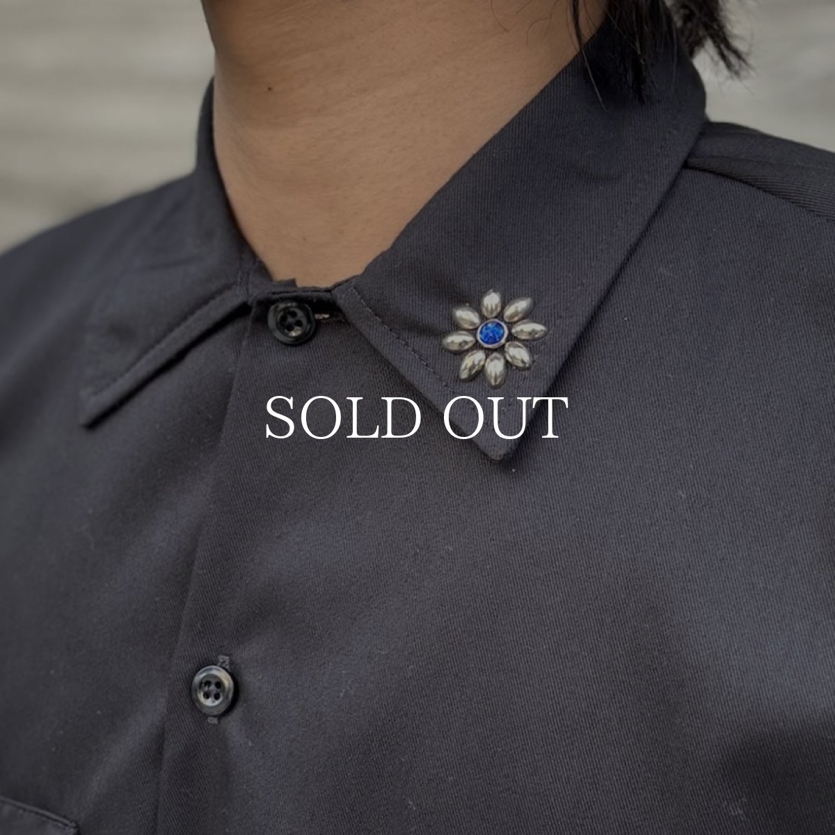 画像3: HTC  HTC Dickies Short Sleeve Work Shirt #Flower Stone (3)