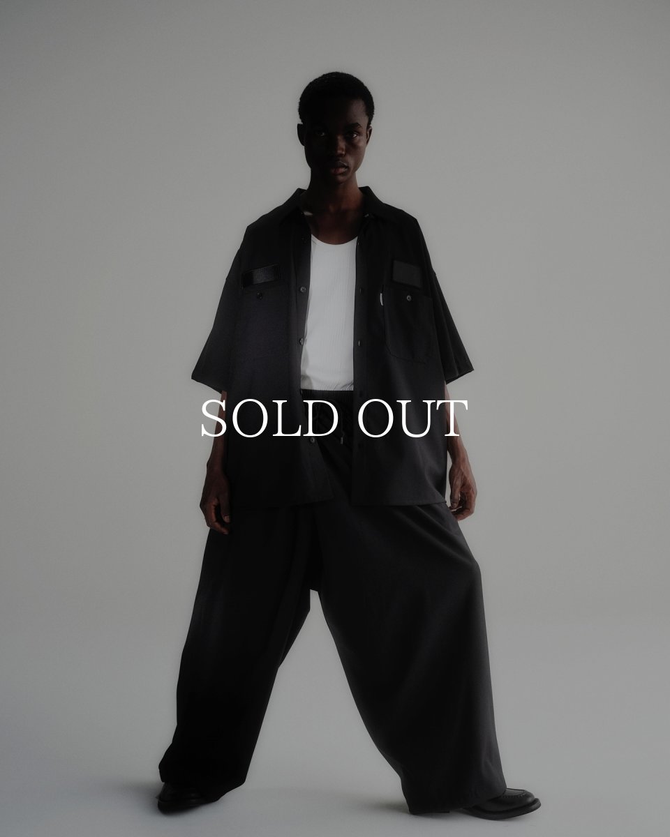 画像5: COOTIE   Leno Cloth Wrap Wide Easy Trousers (5)