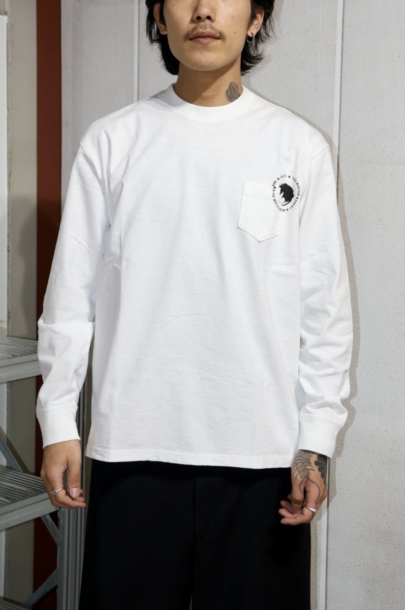 画像6: RATS  CIRCLE POCKET L/S TEE (6)