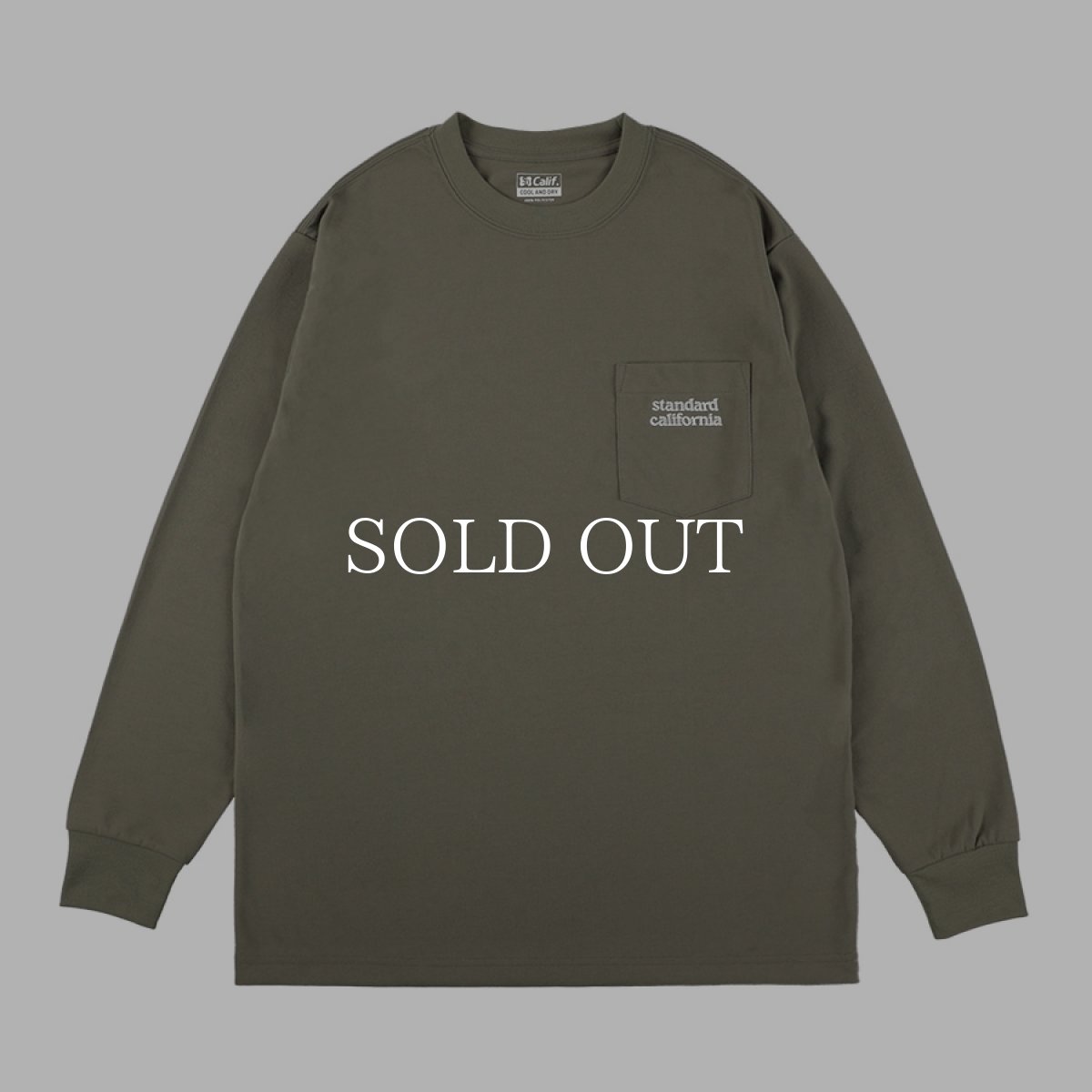 画像4: STANDARD CALIFORNIA  SD Tech Dry Active Logo Pocket Long Sleeve T (4)