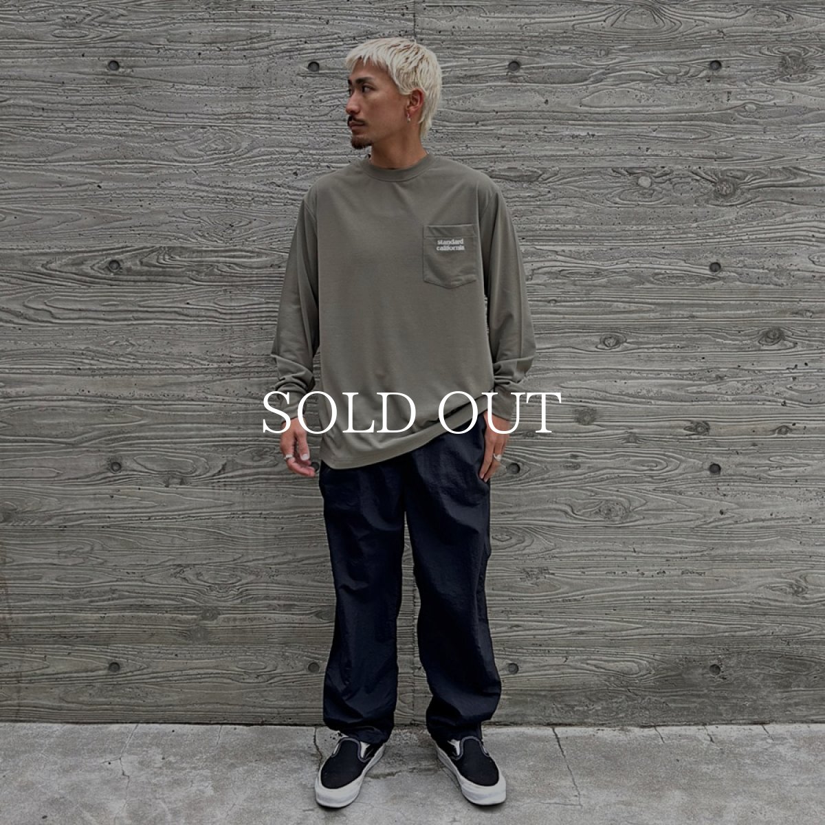 画像10: STANDARD CALIFORNIA  SD Tech Dry Active Logo Pocket Long Sleeve T (10)