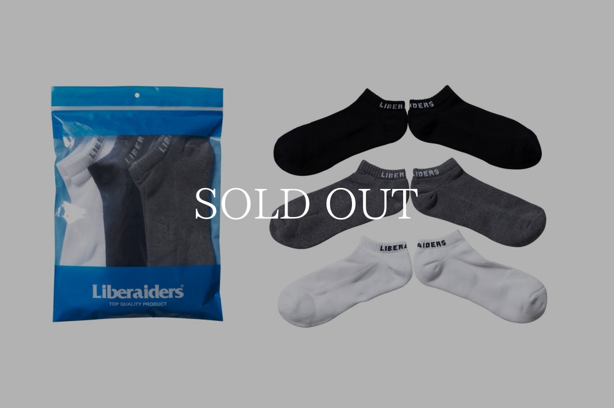 画像1: Liberaiders  3-PACK EVERYDAY SOCKS (1)