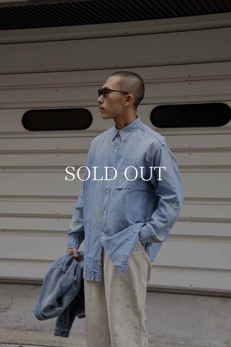 画像4: BOW WOW  STATE PRISON CHAMBRAY SHIRTS (4)