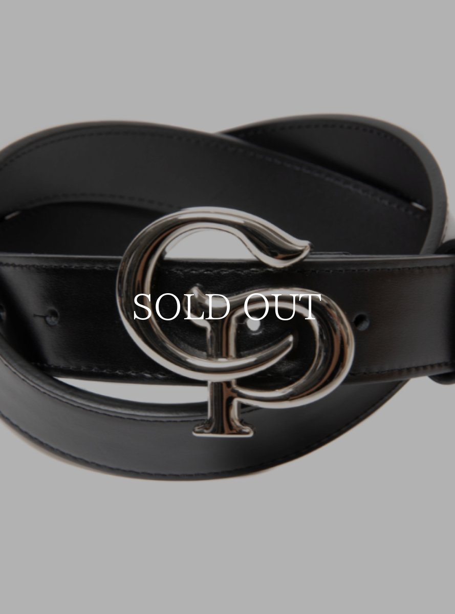 画像4: COOTIE   Symbol Buckle Leather Belt (4)