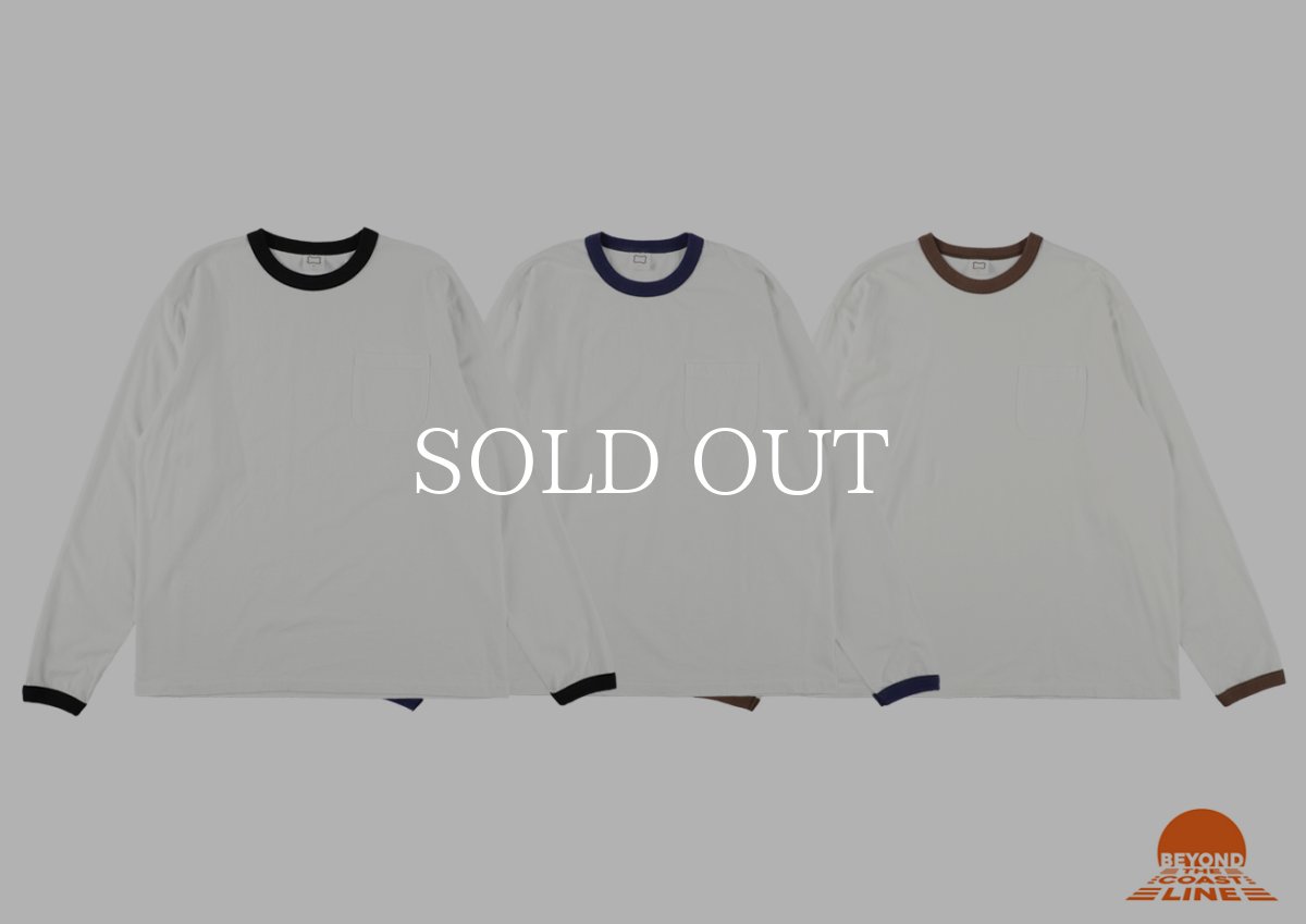 画像1: STANDARD CALIFORNIA  SD US Cotton Ringer Pocket Long Sleeve T Vintage Wash (1)