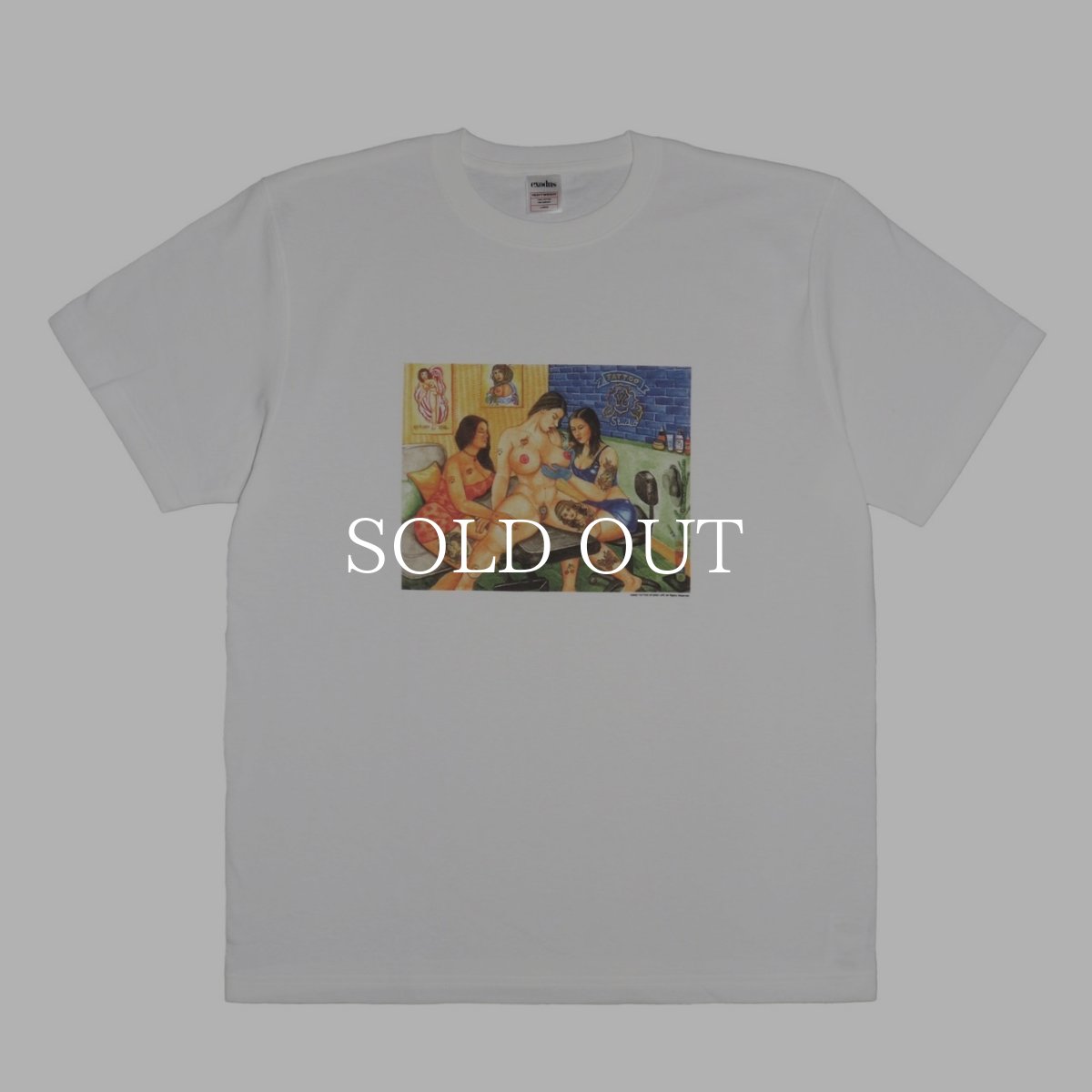 画像1: exodus  TATTOO STUDIO LIFE T SHIRT TYPE-2 (1)