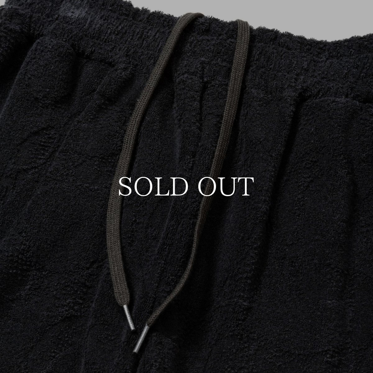 画像3: CALEE  SNAKE PATTERN JACQUARD PILE RELAX SHORTS (3)