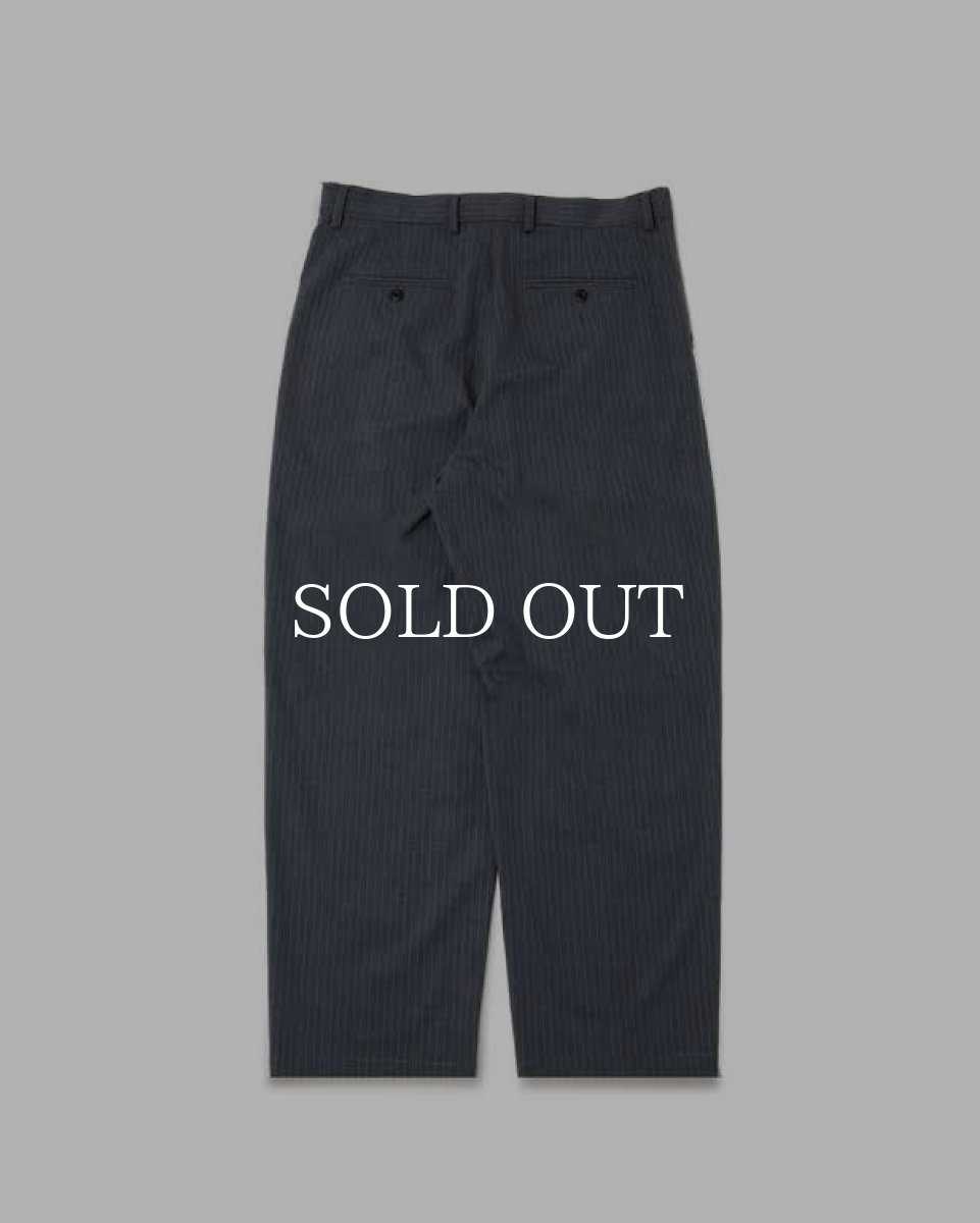 画像2: HideandSeek  Striped Pleated Trouser (2)