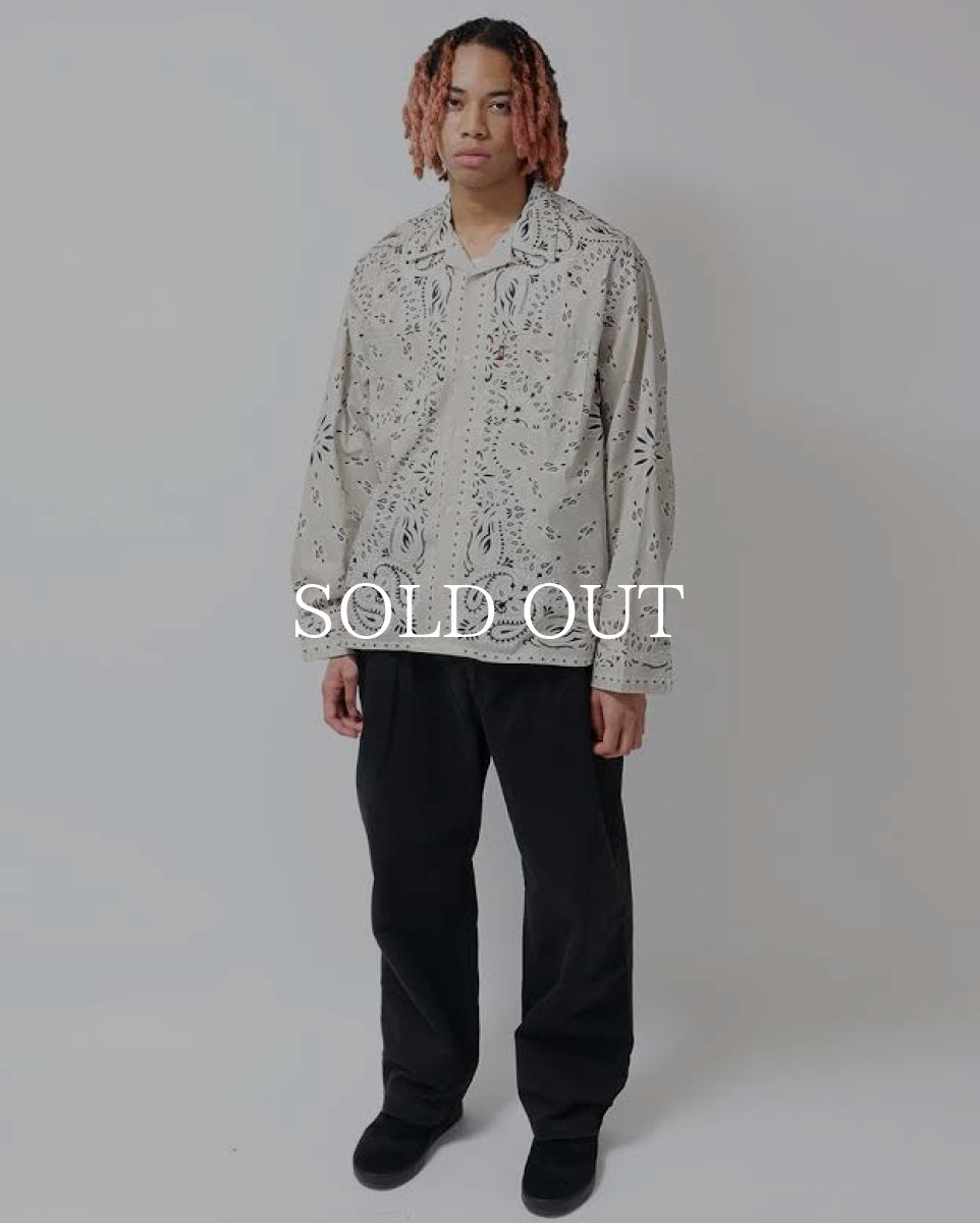画像4: HideandSeek  Bandana Pattern L/S Shirt (4)