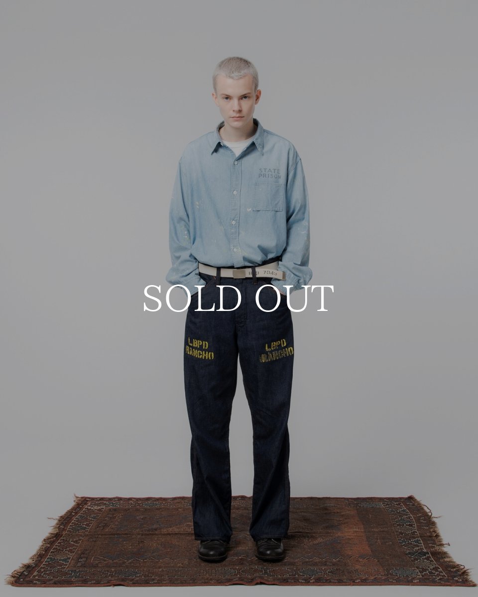 画像3: BOW WOW  STATE PRISON CHAMBRAY SHIRTS (3)