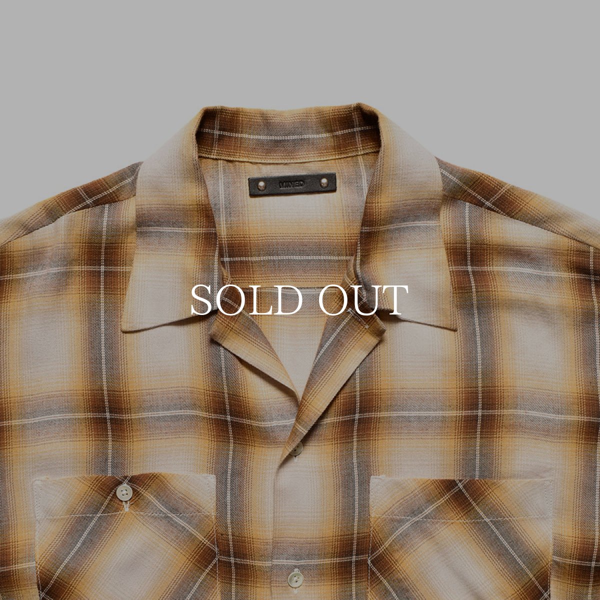 画像13: MINEDENIM  R.Ombre Open Collar SH (13)