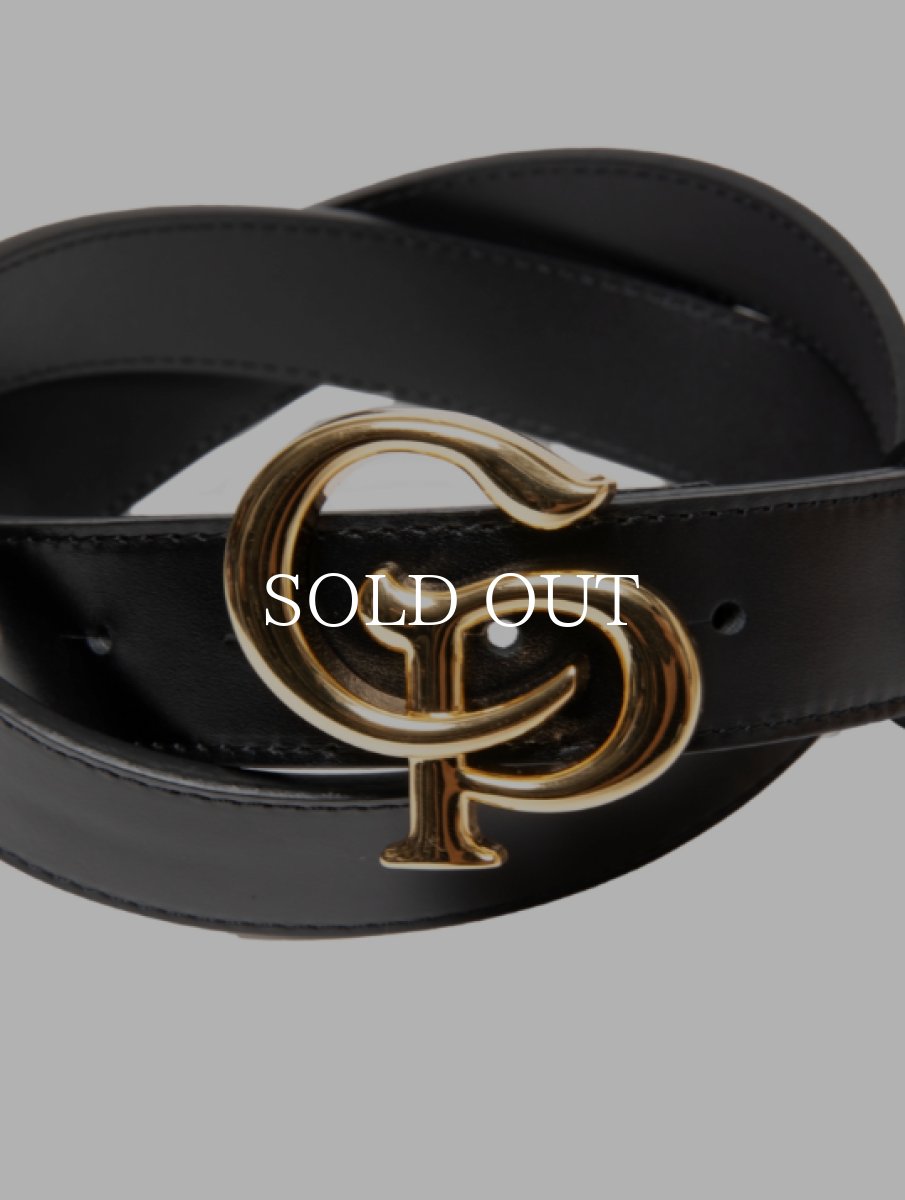 画像2: COOTIE   Symbol Buckle Leather Belt (2)