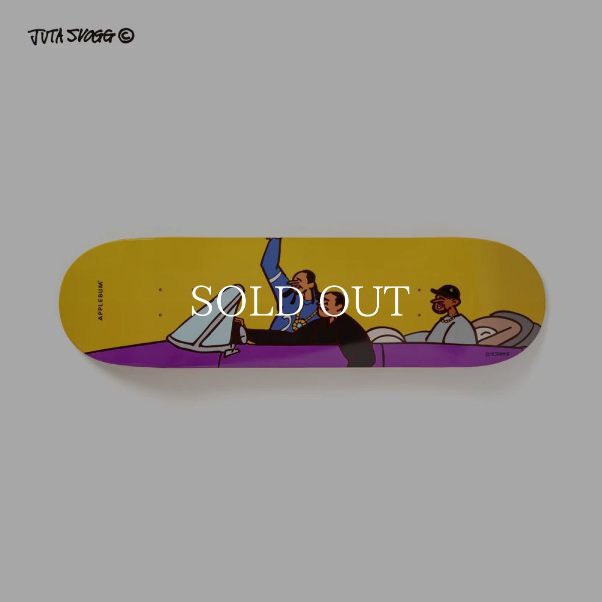 画像1: APPLEBUM  "Up in Smoke" Skate Deck (1)