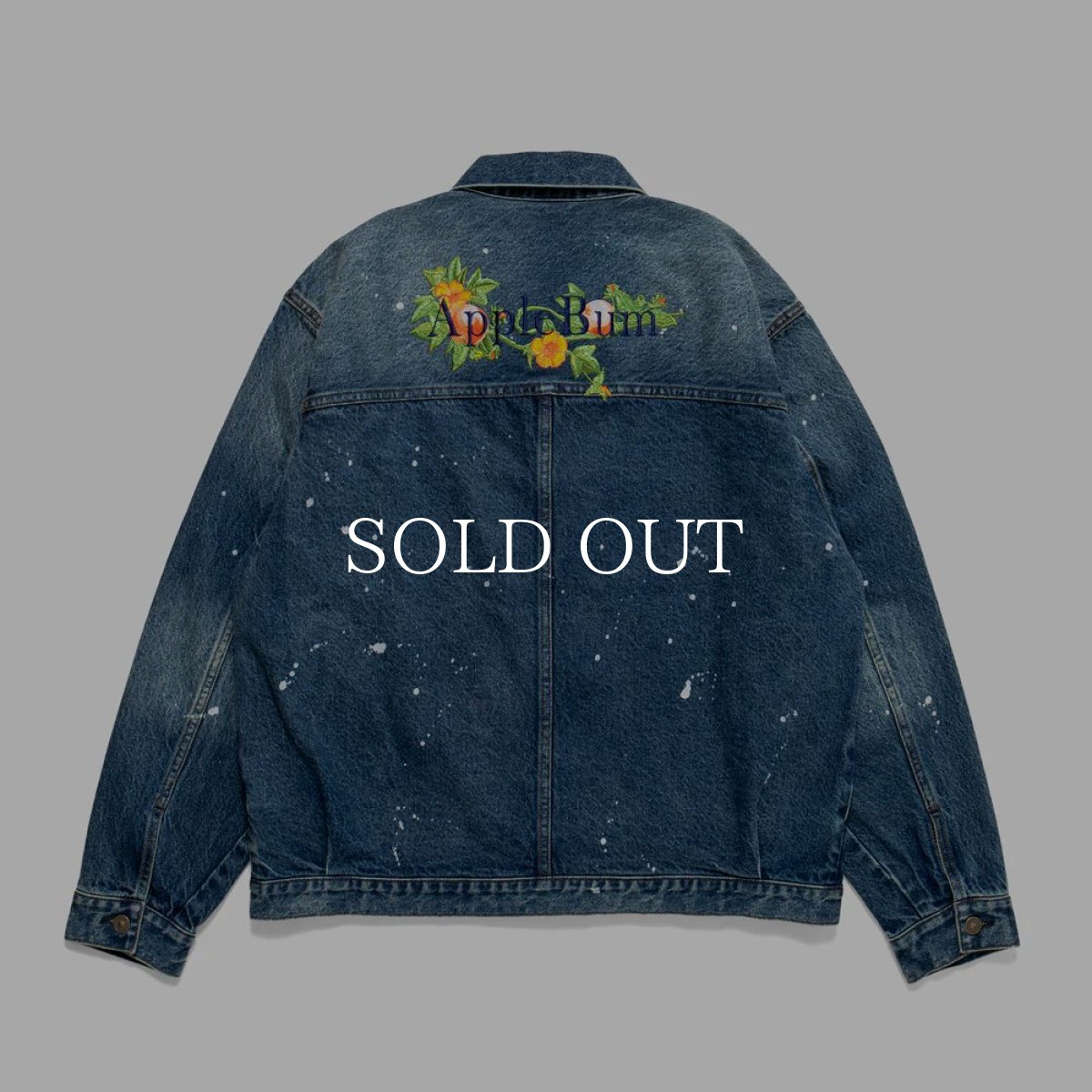 画像1: APPLEBUM  “Apple blossom Logo” Denim Jacket (1)