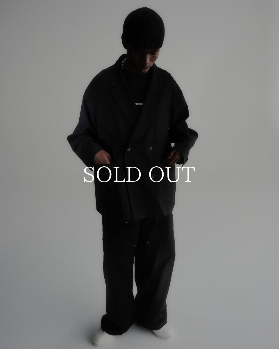 画像5: COOTIE   Abyss Dyed Duck Double Knee Painter Pants (5)