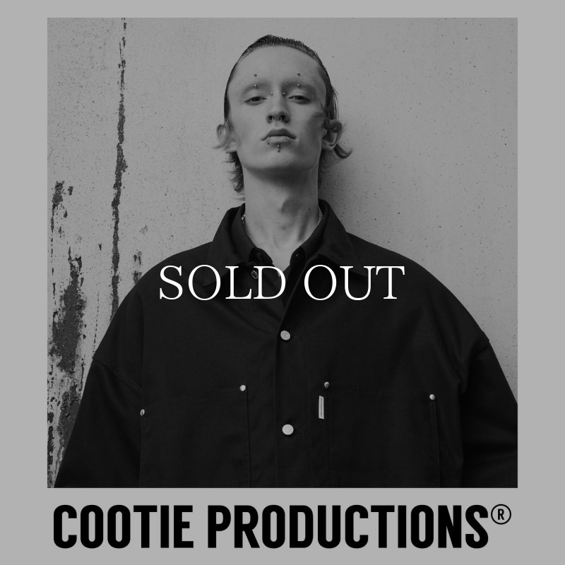 COOTIE PRODUCTIONS Abyss Dyed Duck Coverall CTE-25S208 公式通販