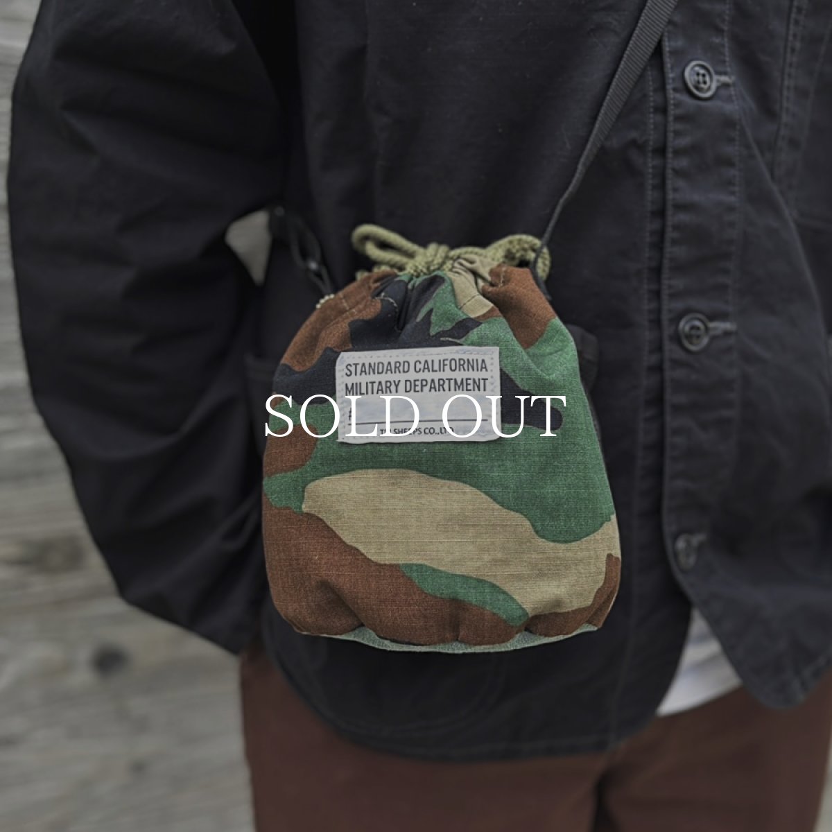 画像7: STANDARD CALIFORNIA  Hand Light / SD Drawstring Pochette (7)