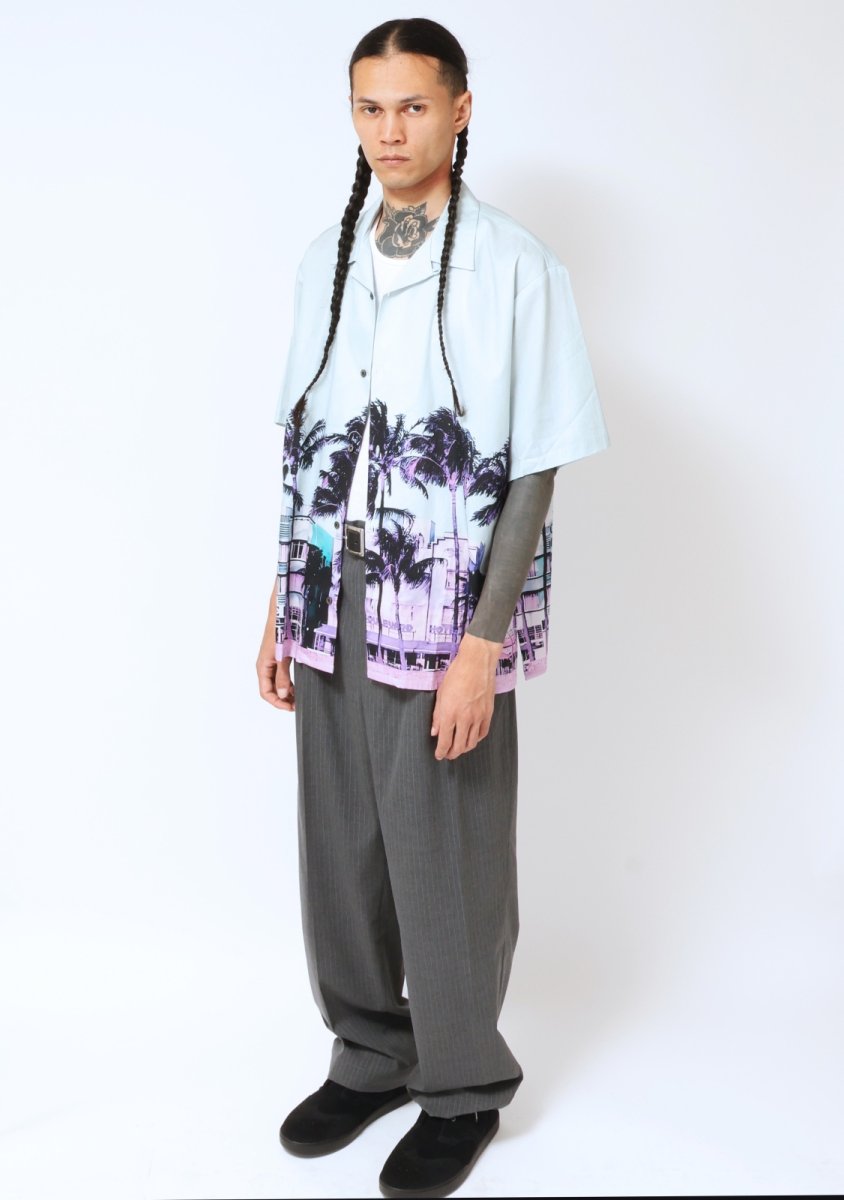 画像5: HideandSeek  Striped Pleated Trouser (5)