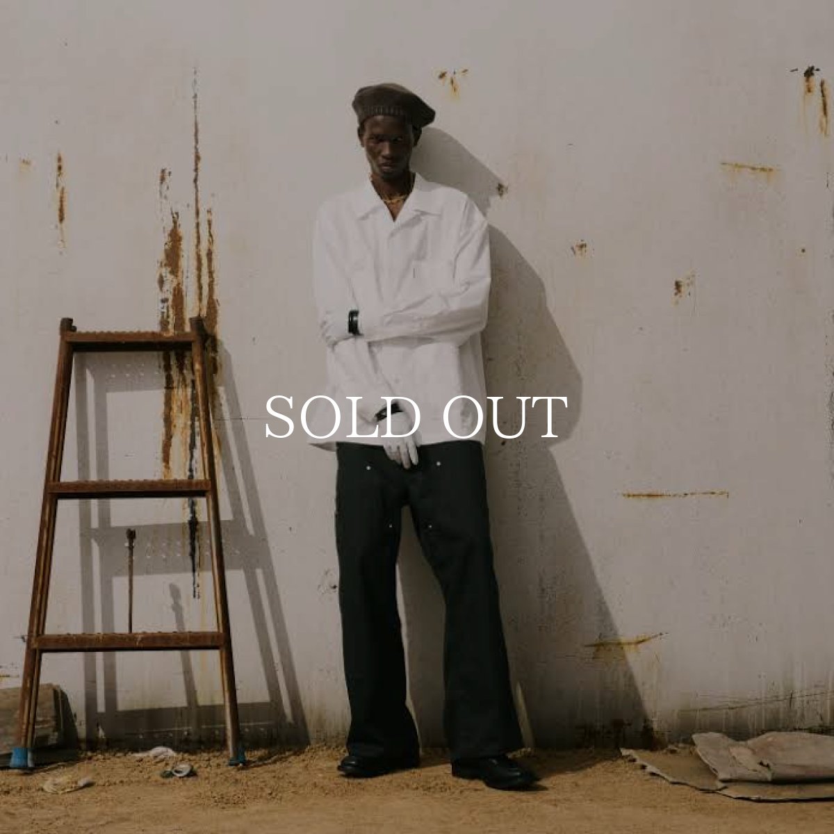 画像6: COOTIE   Abyss Dyed Duck Double Knee Painter Pants (6)