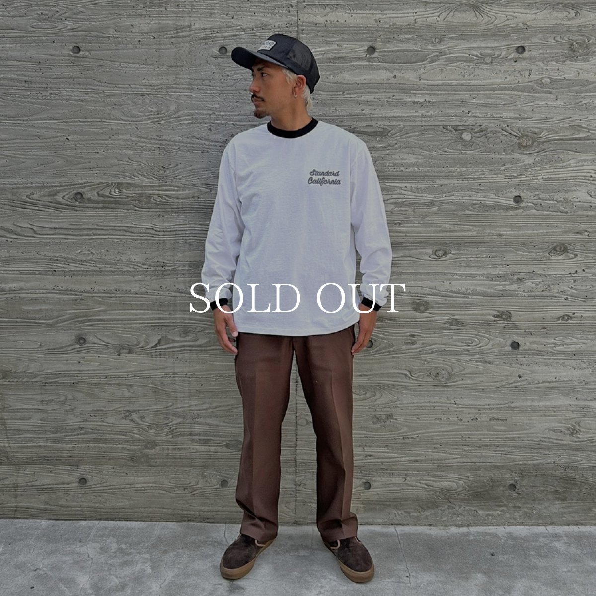 画像10: STANDARD CALIFORNIA  SD US Cotton Script Logo Ringer Long Sleeve T (10)