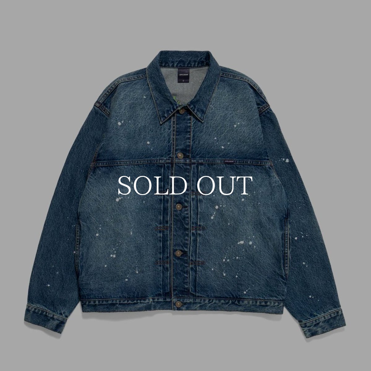 画像2: APPLEBUM  “Apple blossom Logo” Denim Jacket (2)