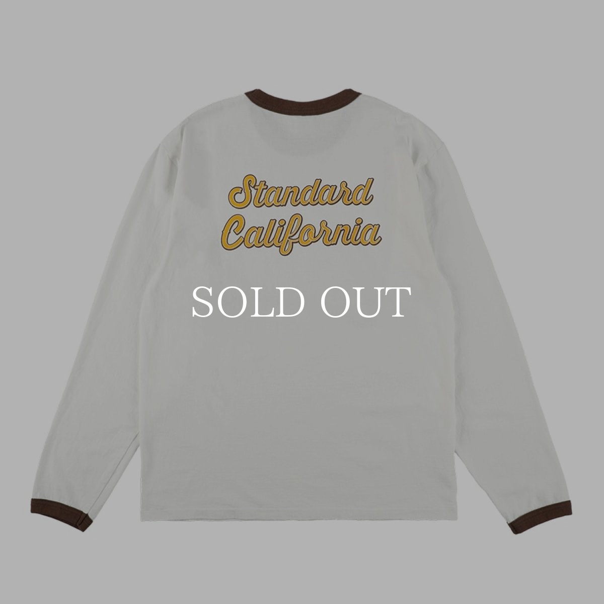 画像4: STANDARD CALIFORNIA  SD US Cotton Script Logo Ringer Long Sleeve T (4)
