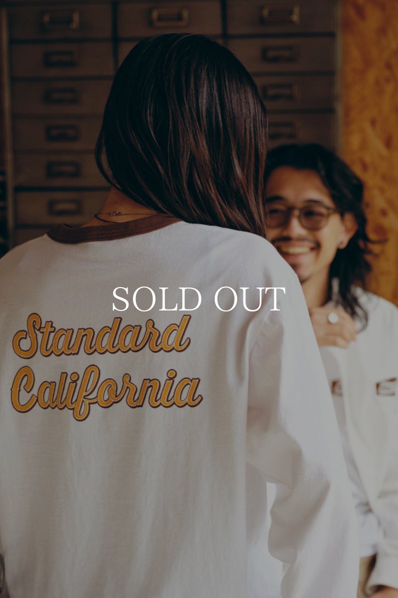画像13: STANDARD CALIFORNIA  SD US Cotton Script Logo Ringer Long Sleeve T (13)