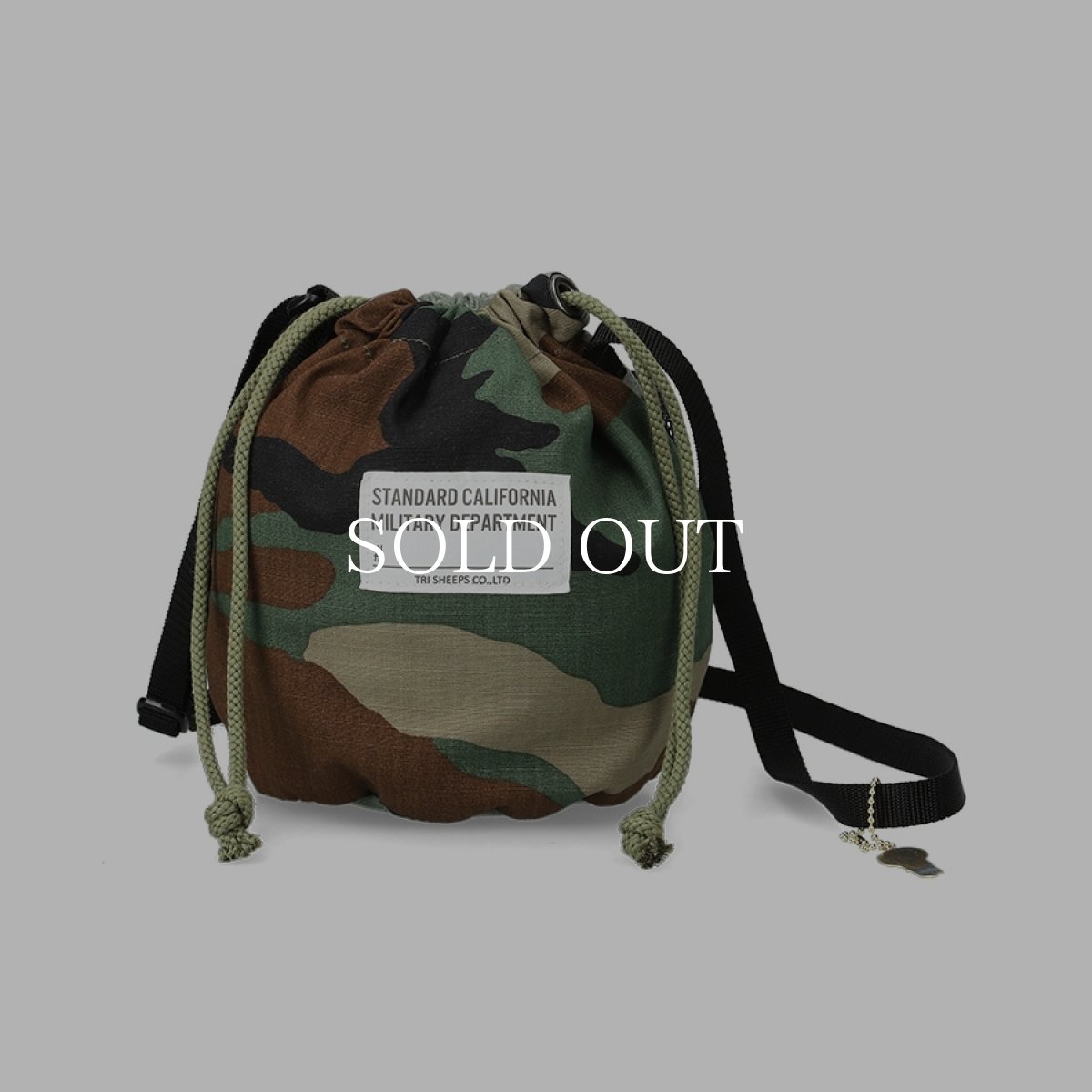 画像2: STANDARD CALIFORNIA  Hand Light / SD Drawstring Pochette (2)