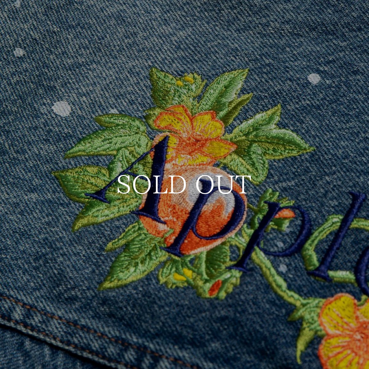 画像5: APPLEBUM  “Apple blossom Logo” Denim Jacket (5)