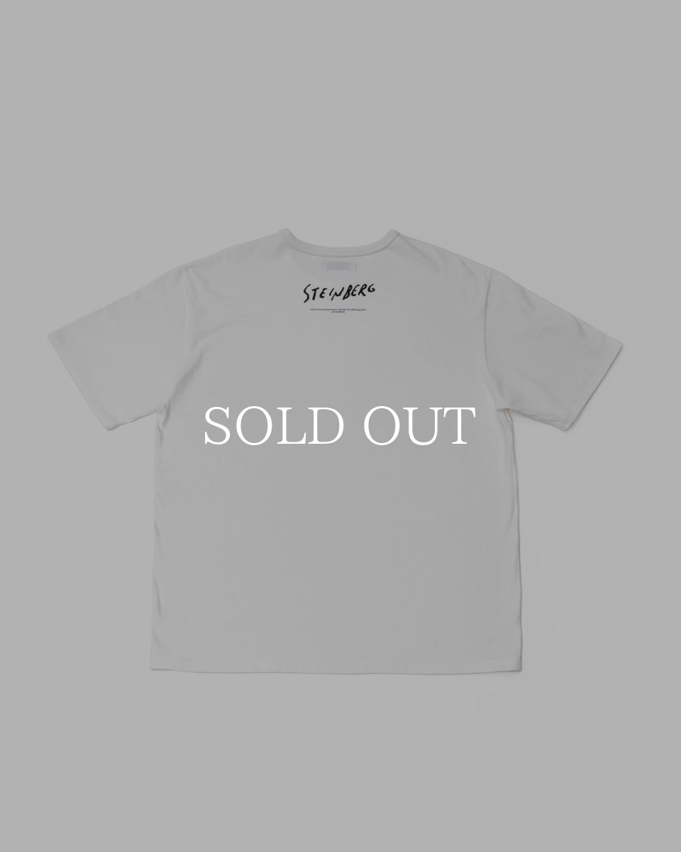 画像2: OLD JOE   CREW-NECK TEE (Saul Steinberg) (2)