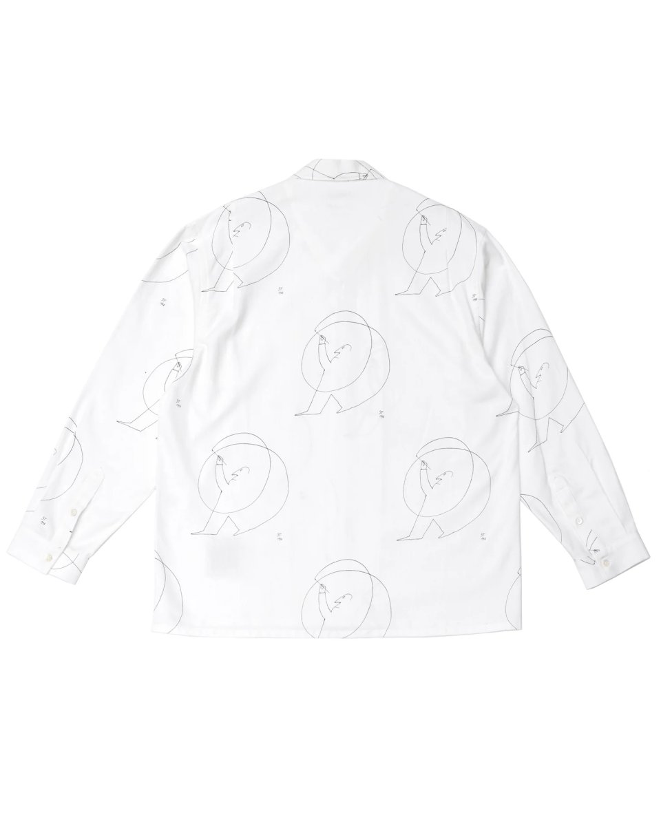 画像2: OLD JOE   OPEN COLLAR SHIRTS (Saul Steinberg) (2)