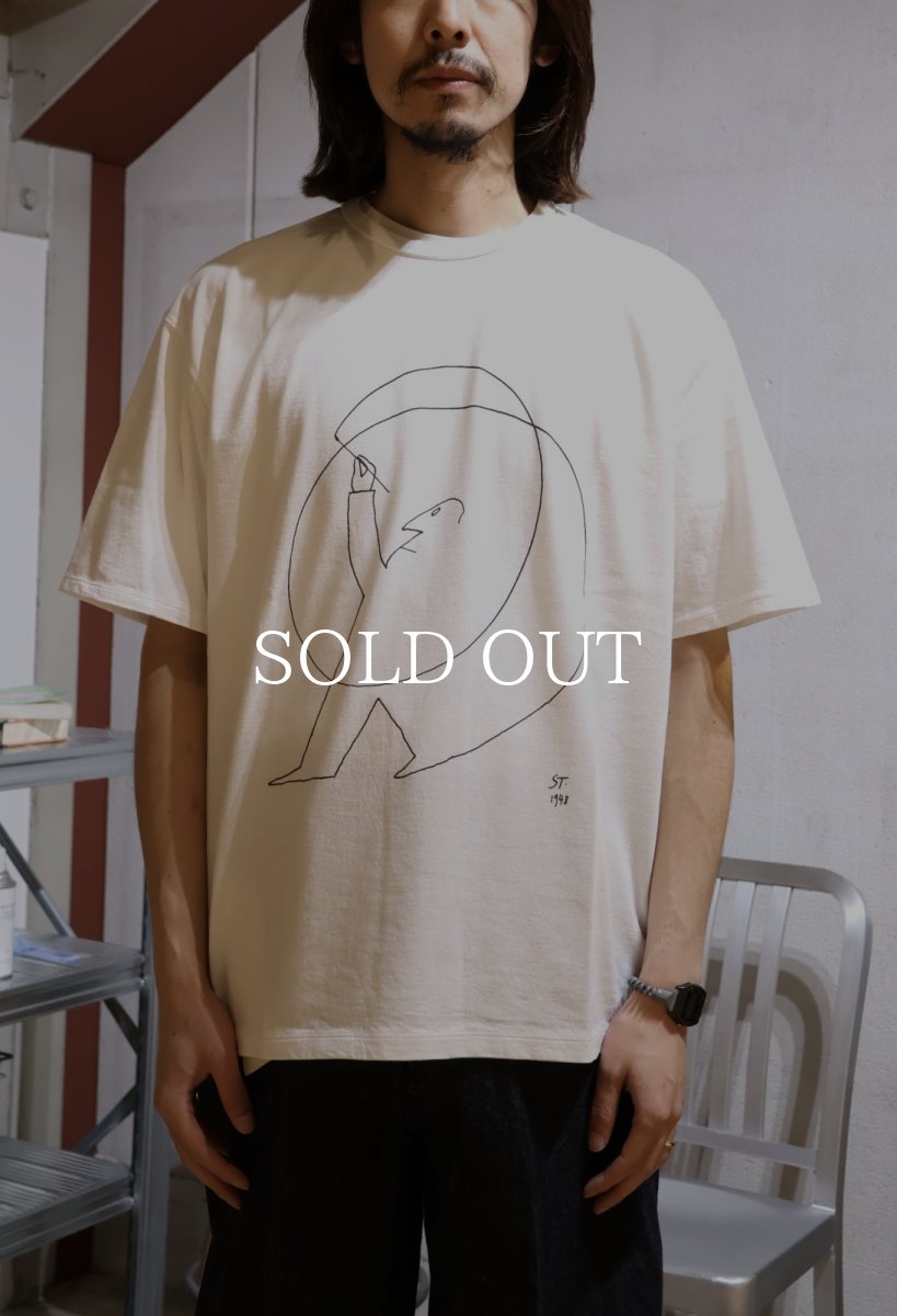 画像4: OLD JOE   CREW-NECK TEE (Saul Steinberg) (4)