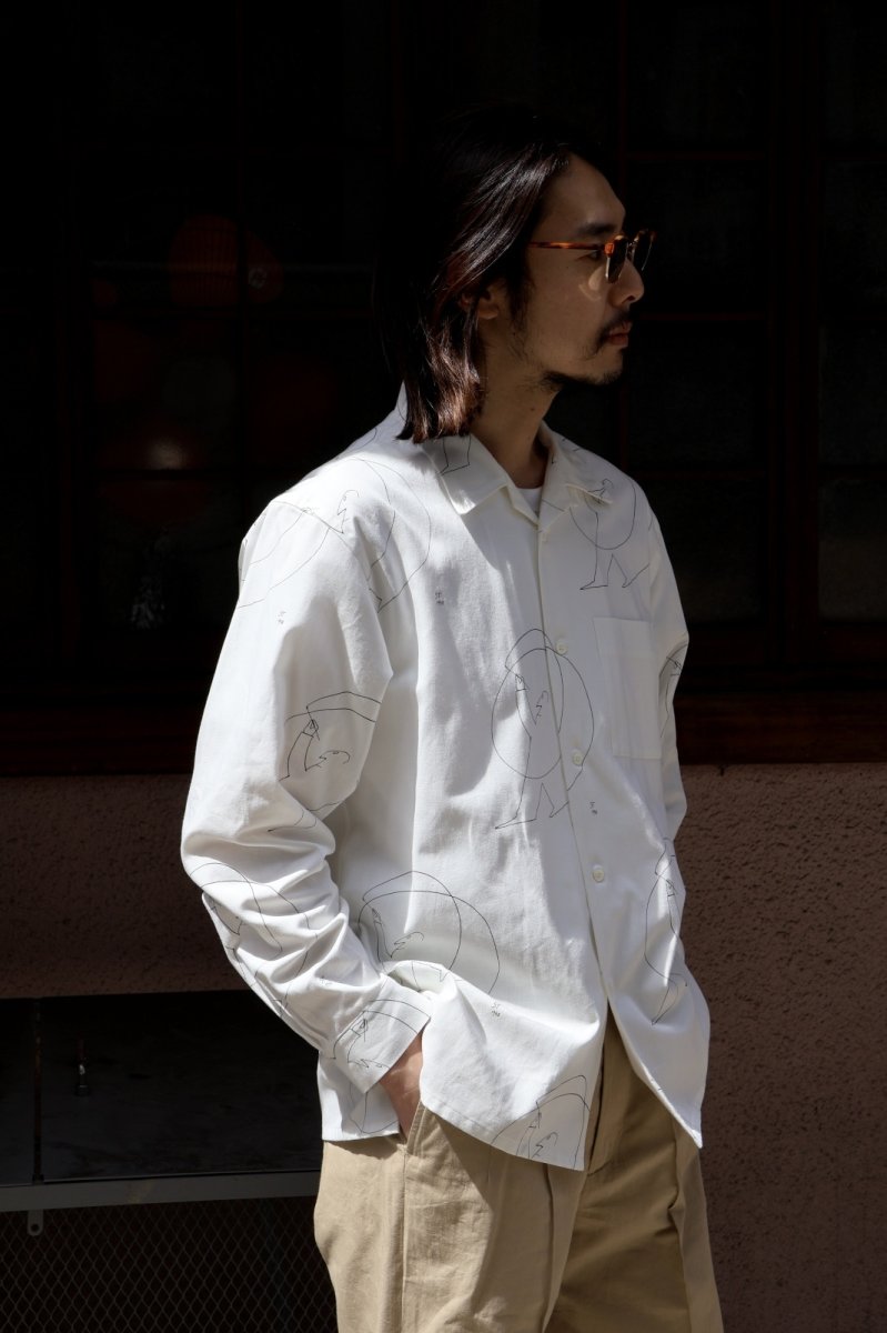 画像5: OLD JOE   OPEN COLLAR SHIRTS (Saul Steinberg) (5)