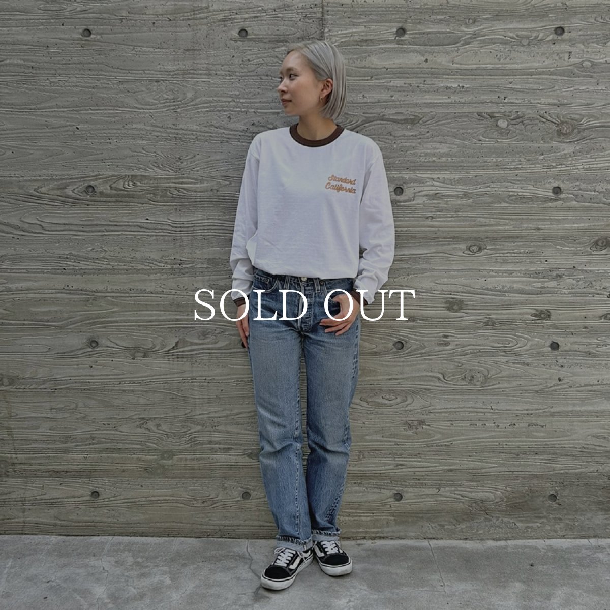 画像9: STANDARD CALIFORNIA  SD US Cotton Script Logo Ringer Long Sleeve T (9)