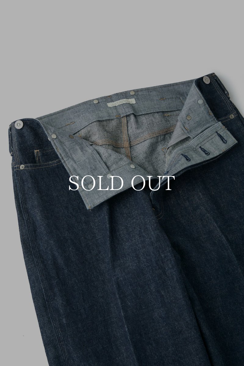 画像4: OLD JOE   BELTLESS WAIST JEAN TROUSER"990" (4)