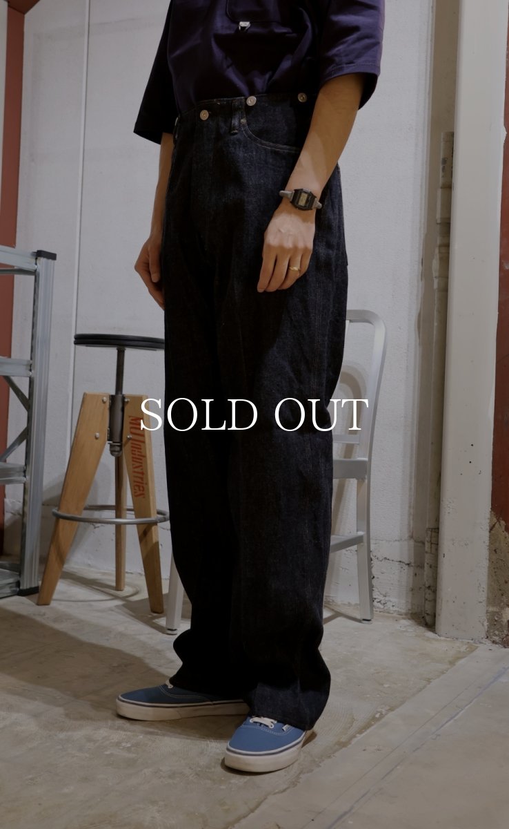 画像8: OLD JOE   BELTLESS WAIST JEAN TROUSER"990" (8)