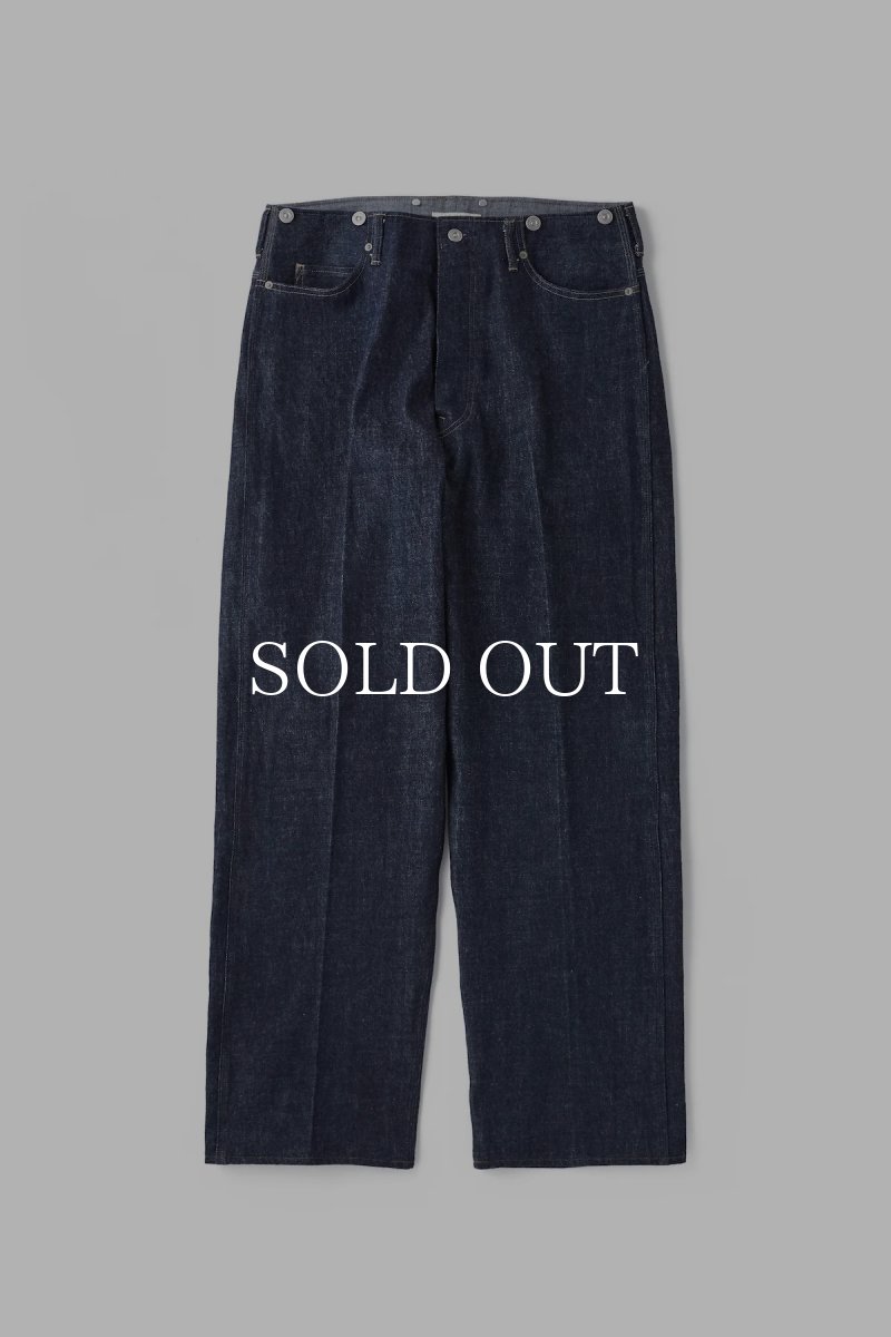 画像1: OLD JOE   BELTLESS WAIST JEAN TROUSER"990" (1)