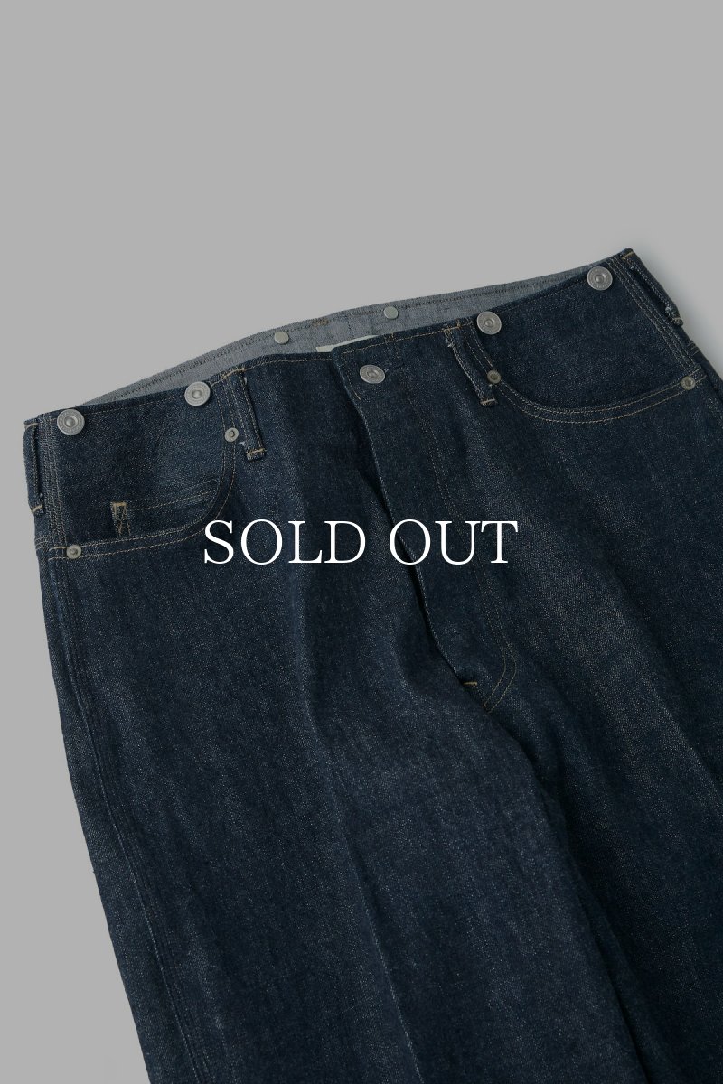 画像3: OLD JOE   BELTLESS WAIST JEAN TROUSER"990" (3)