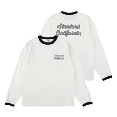 画像7: STANDARD CALIFORNIA  SD US Cotton Script Logo Ringer Long Sleeve T (7)