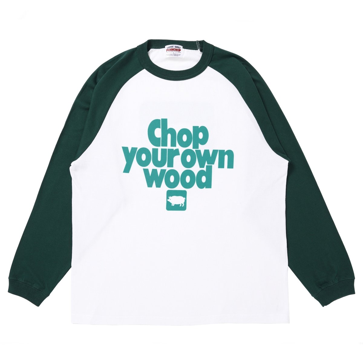 画像5: PORKCHOP GARAGE SUPPLY  CYOW RAGLAN L/S TEE (5)
