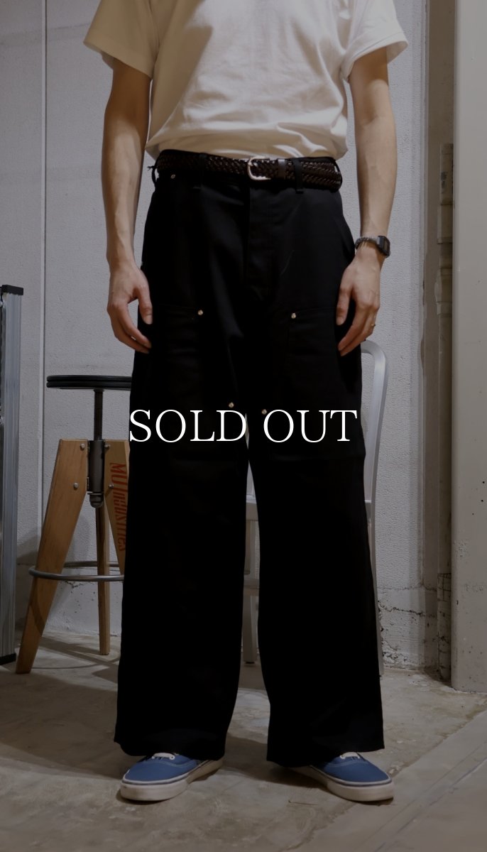 画像7: COOTIE   Abyss Dyed Duck Double Knee Painter Pants (7)