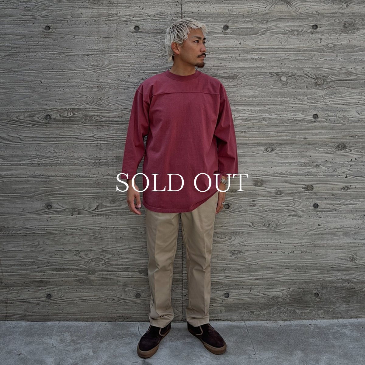 画像9: STANDARD CALIFORNIA  SD Heavyweight Football T Vintage Wash (9)