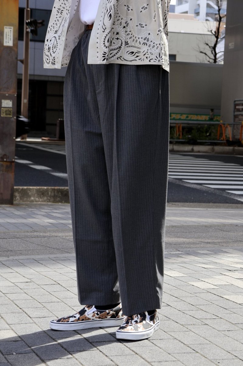 画像8: HideandSeek  Striped Pleated Trouser (8)