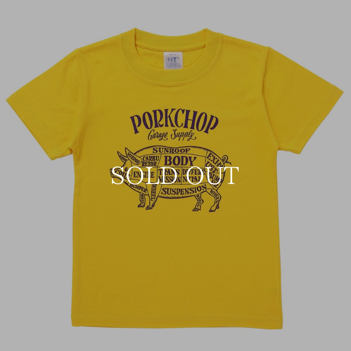 画像7: PORKCHOP GARAGE SUPPLY  PORK FRONT TEE for kids (7)