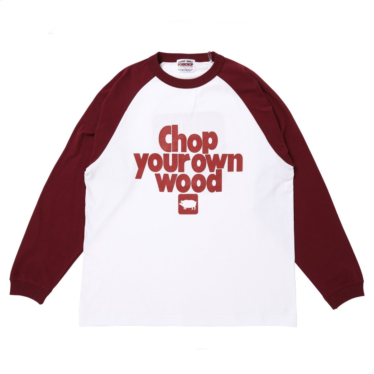 画像9: PORKCHOP GARAGE SUPPLY  CYOW RAGLAN L/S TEE (9)