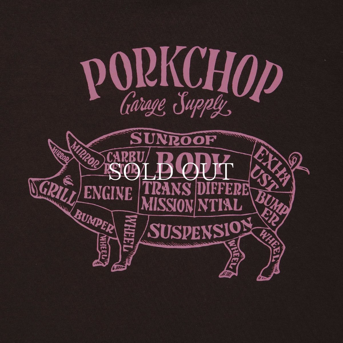 画像2: PORKCHOP GARAGE SUPPLY  PORK FRONT TEE for kids (2)