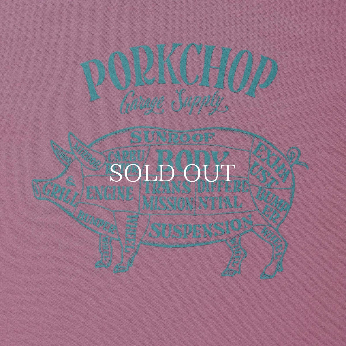 画像11: PORKCHOP GARAGE SUPPLY  PORK FRONT TEE for kids (11)