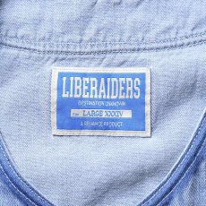 画像10: Liberaiders  DENIM BASEBALL SHIRT (10)